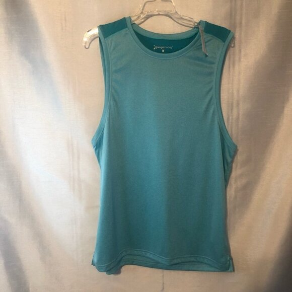 NWT Orangetheory Mens  Sm Tank Top Heathered Teal - Picture 11 of 11